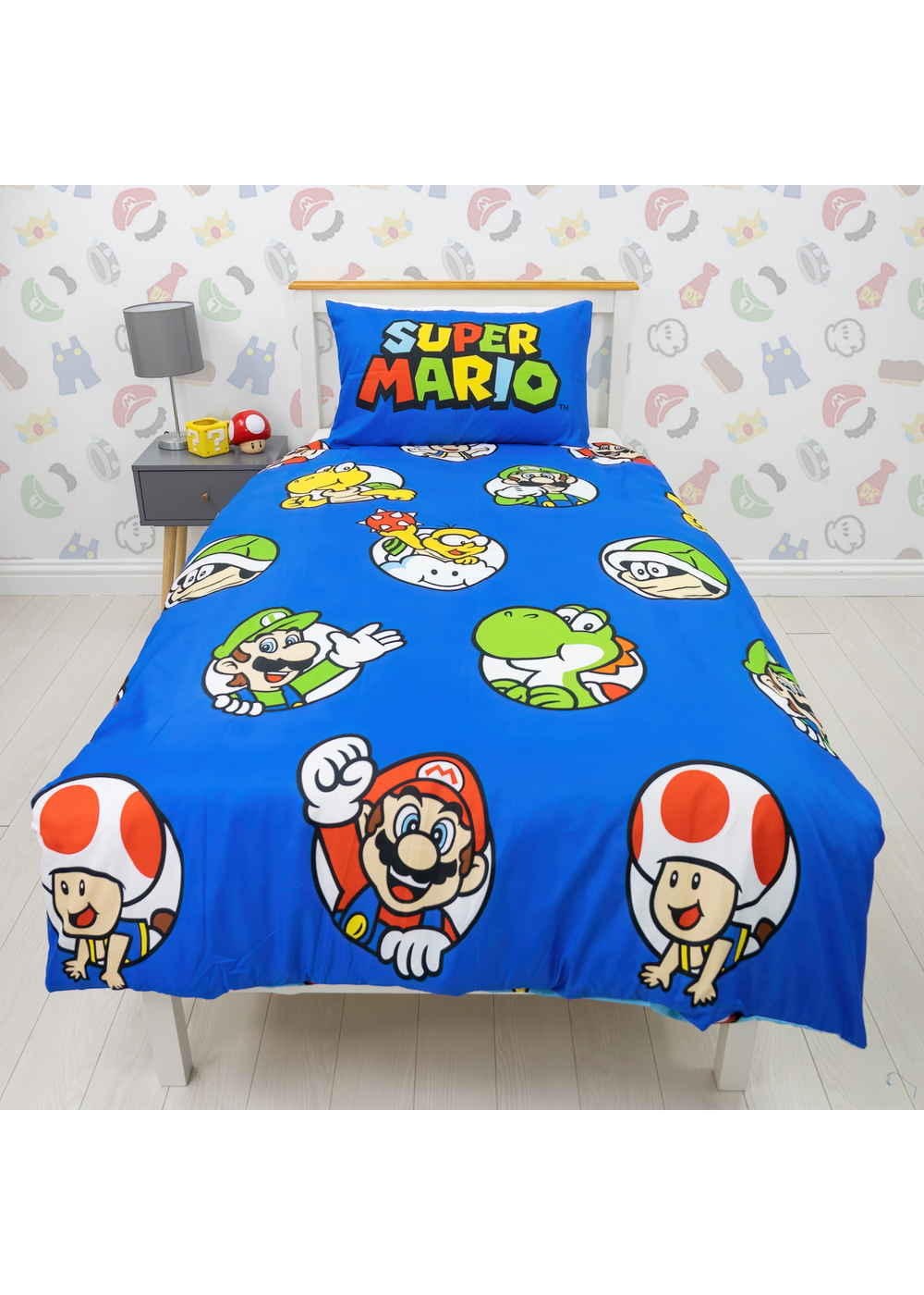 Nintendo Continue Rotary Duvet Set - Single Image 1