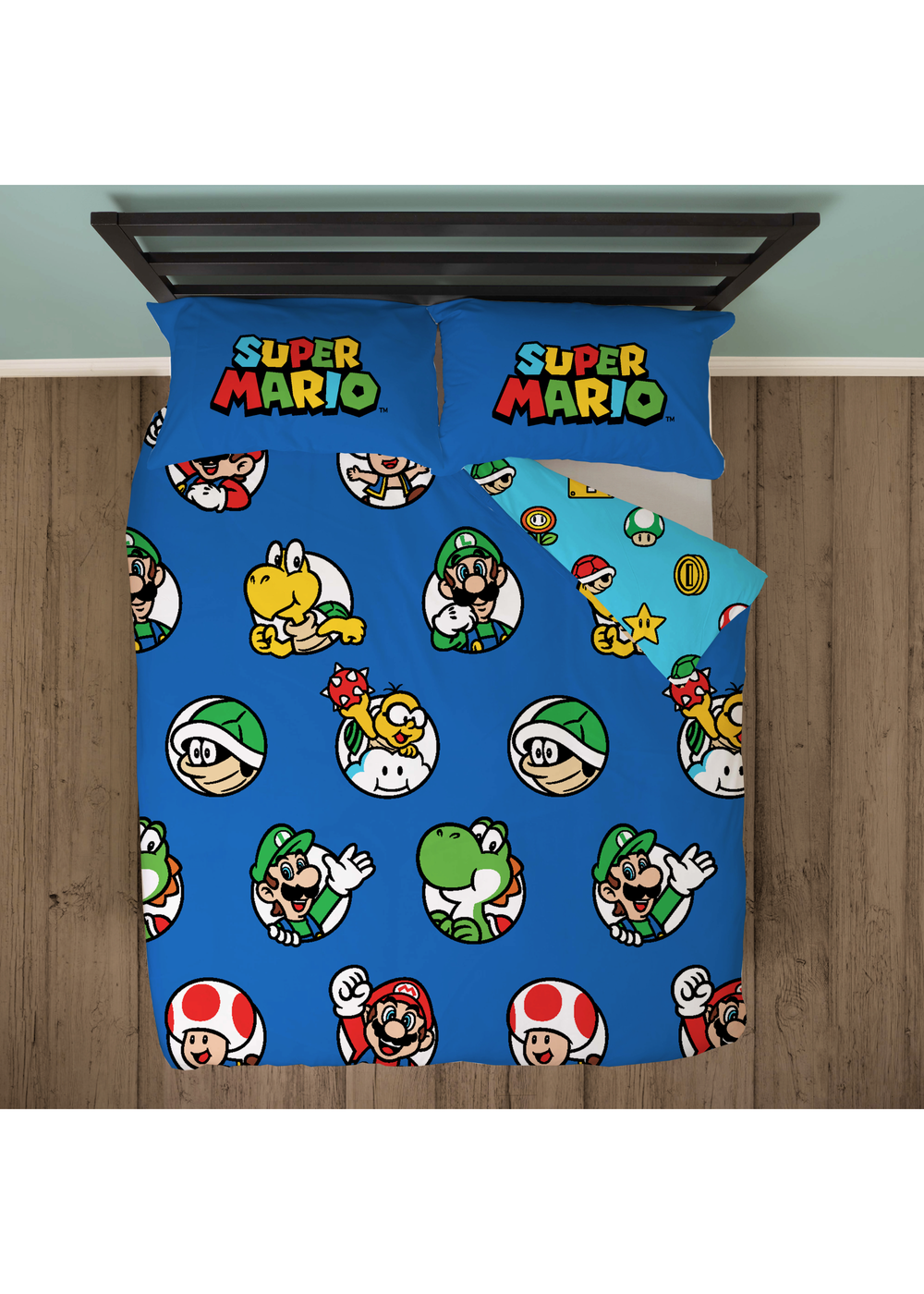 Nintendo Continue Rotary Duvet Set - Single Image 3