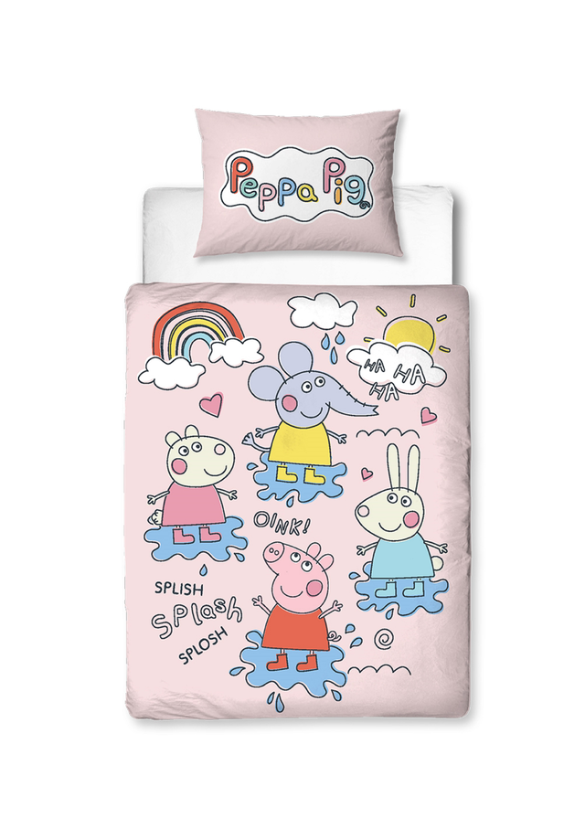 Peppa Pig Playful Junior Panel Duvet Set