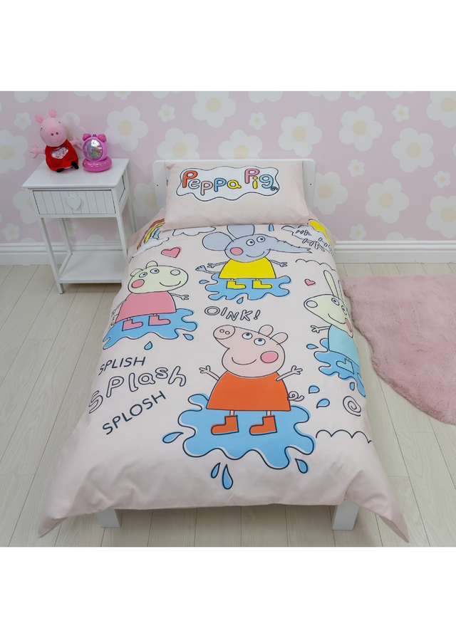 Peppa Pig Playful Junior Panel Duvet Set