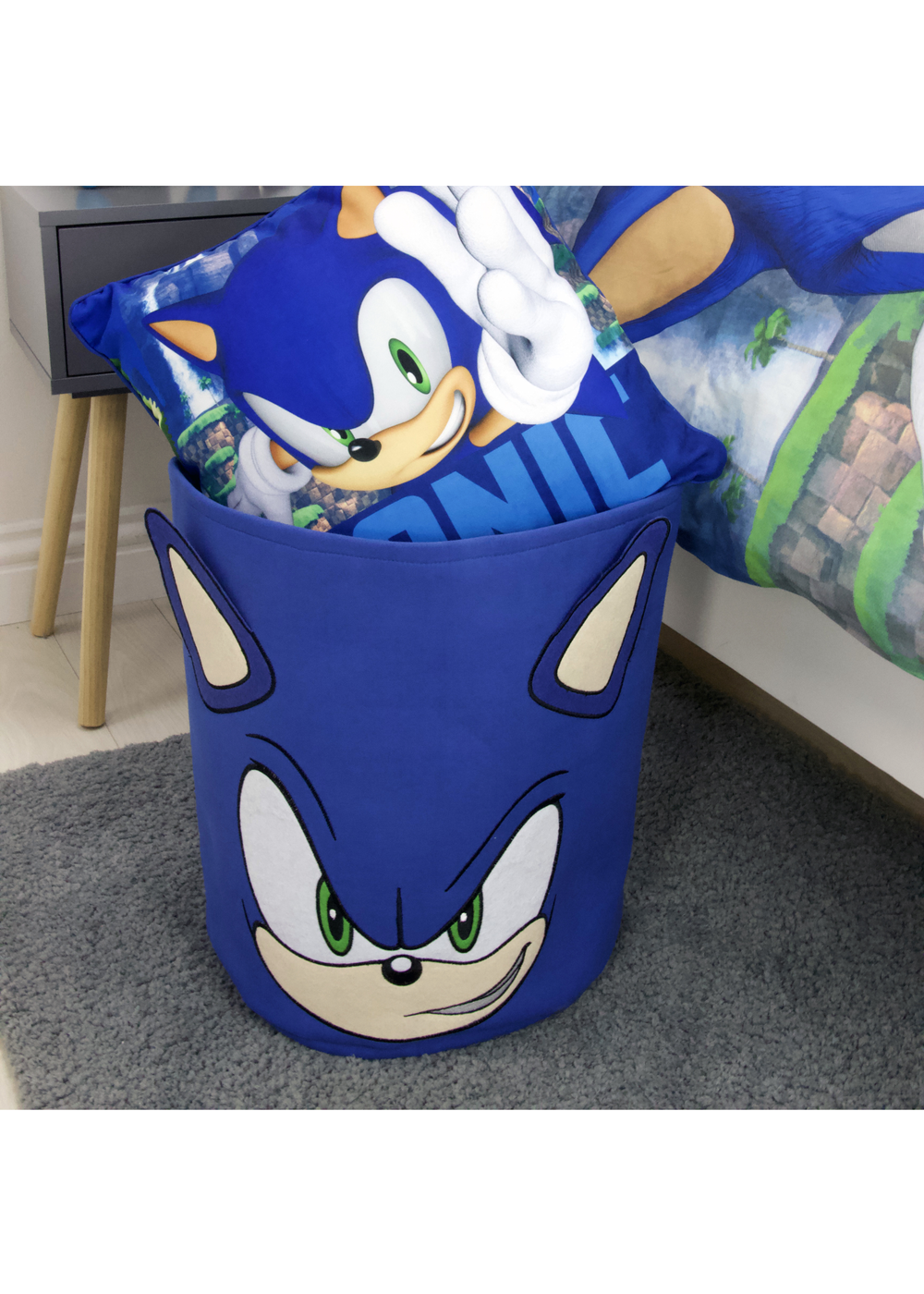 Sonic Header Storage Tub (38cm x 31cm) - One Size Image 2