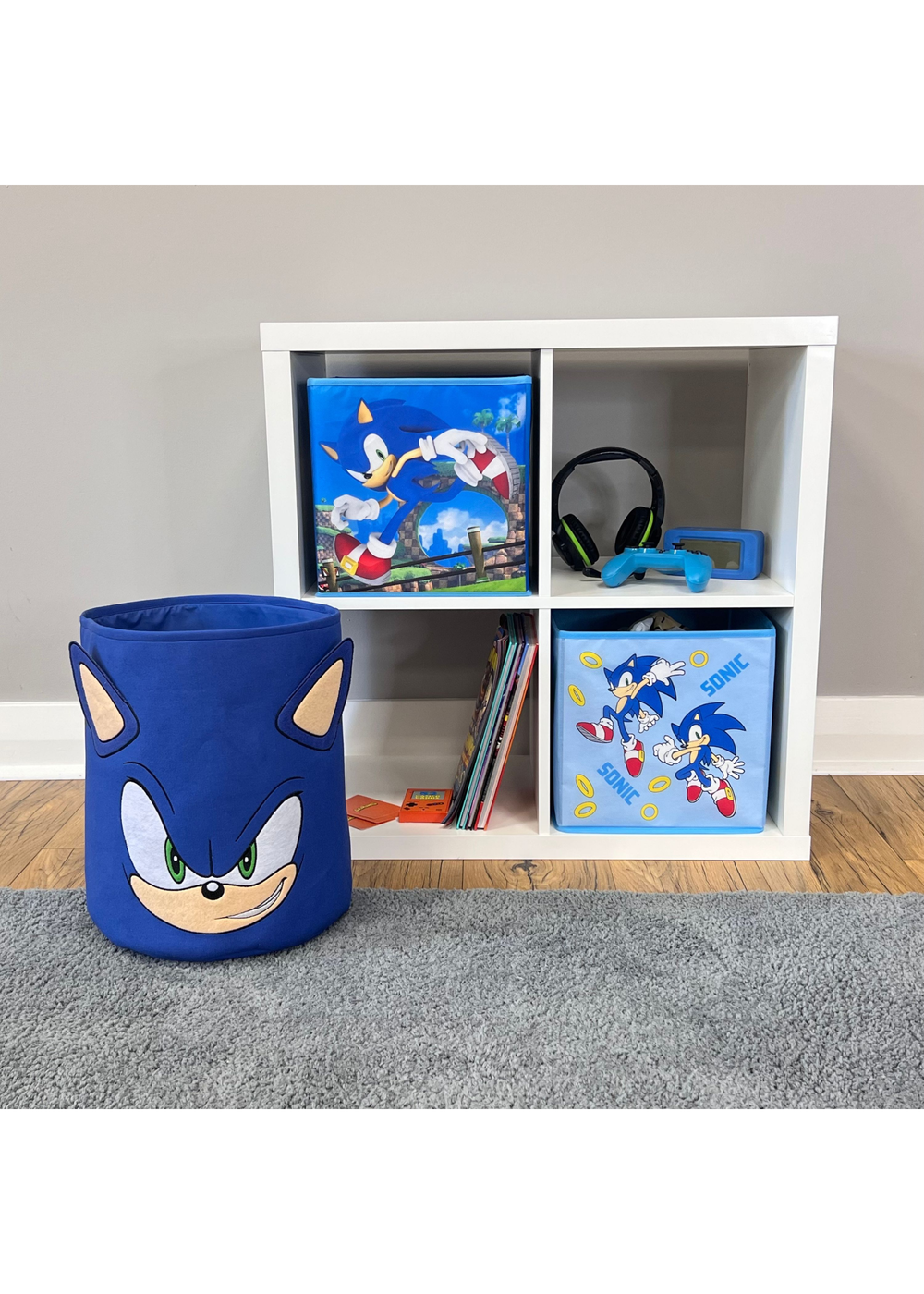 Sonic Header Storage Tub (38cm x 31cm) - One Size Image 3
