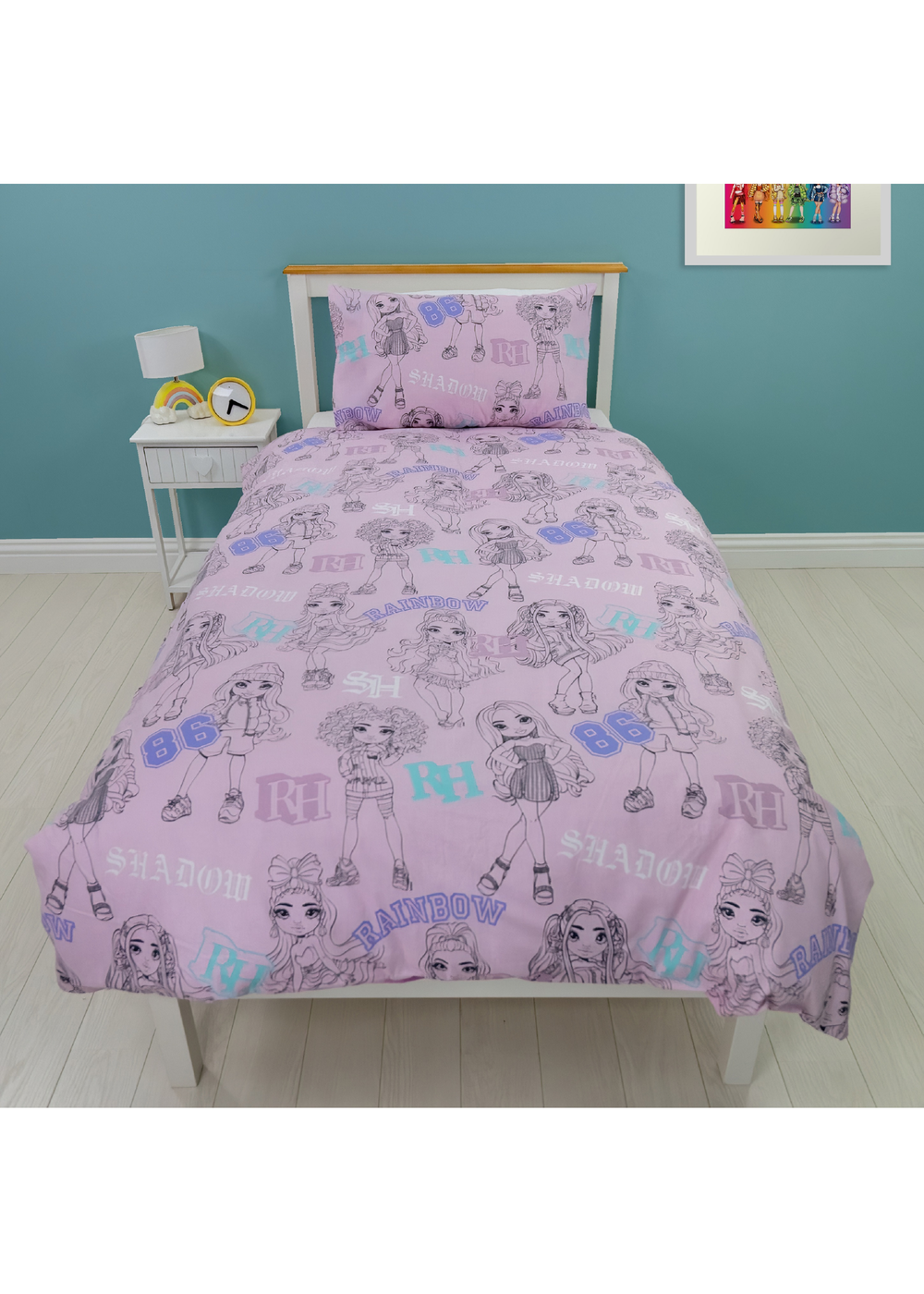 Rainbow High Rainbow Panel Duvet Set - Single Image 2