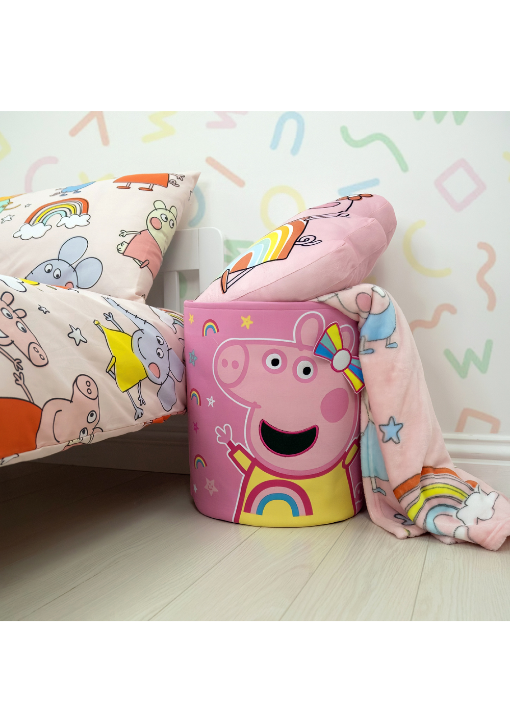 Peppa Pig Bowstar Storage Tub (38cm x 31cm) - One Size Image 2