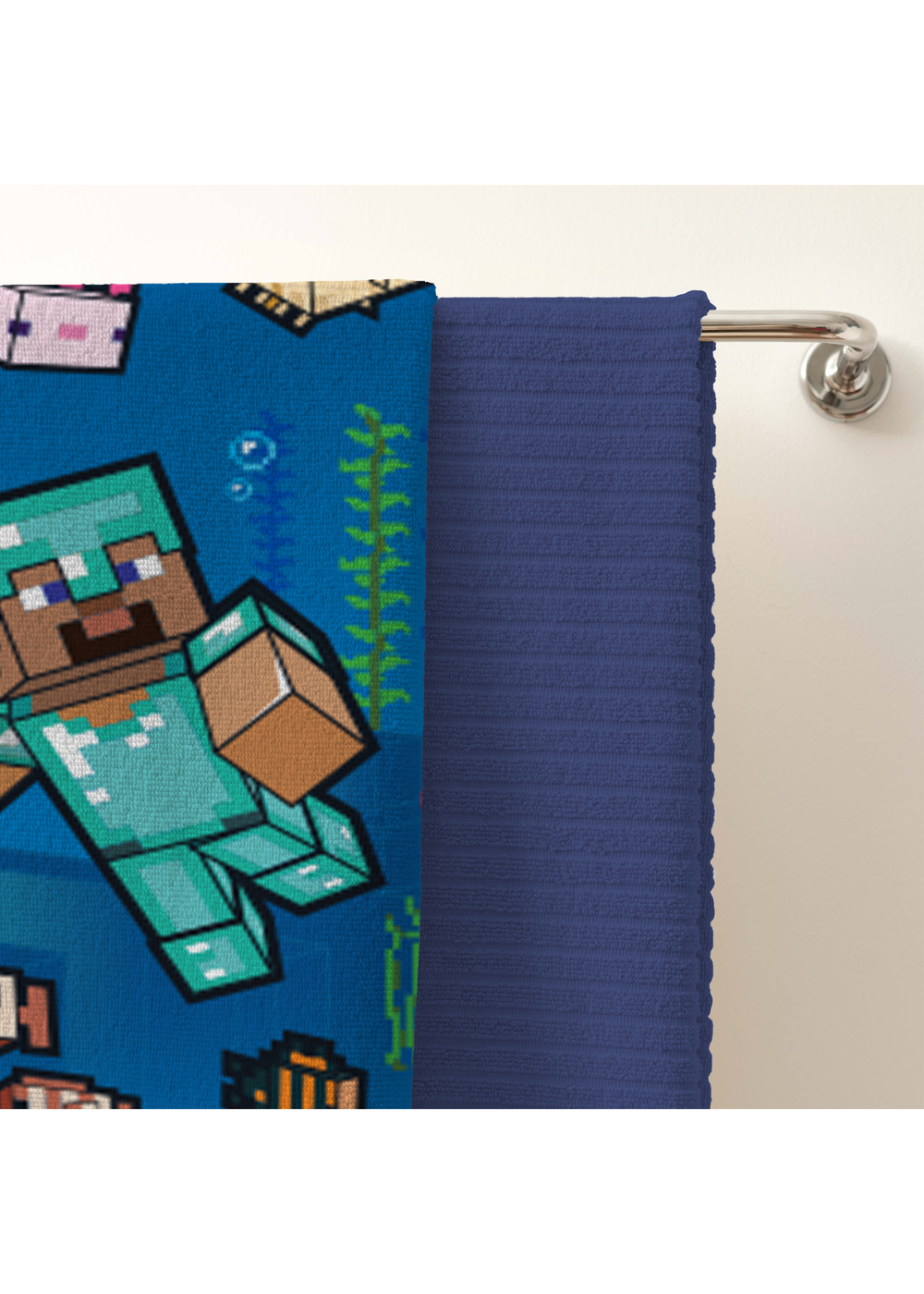 Minecraft Ocean Towel - 70 X 140 Image 2