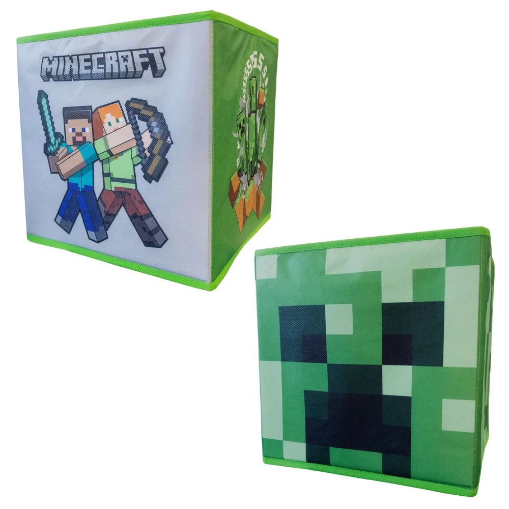 Minecraft Boombox 2 Pack Storage Box - One Size Image 4