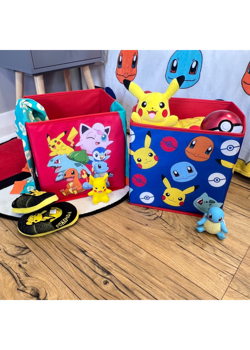 Pokemon Posse 2 Pack Storage Box (30cm x 30cm) - One Size Image 1