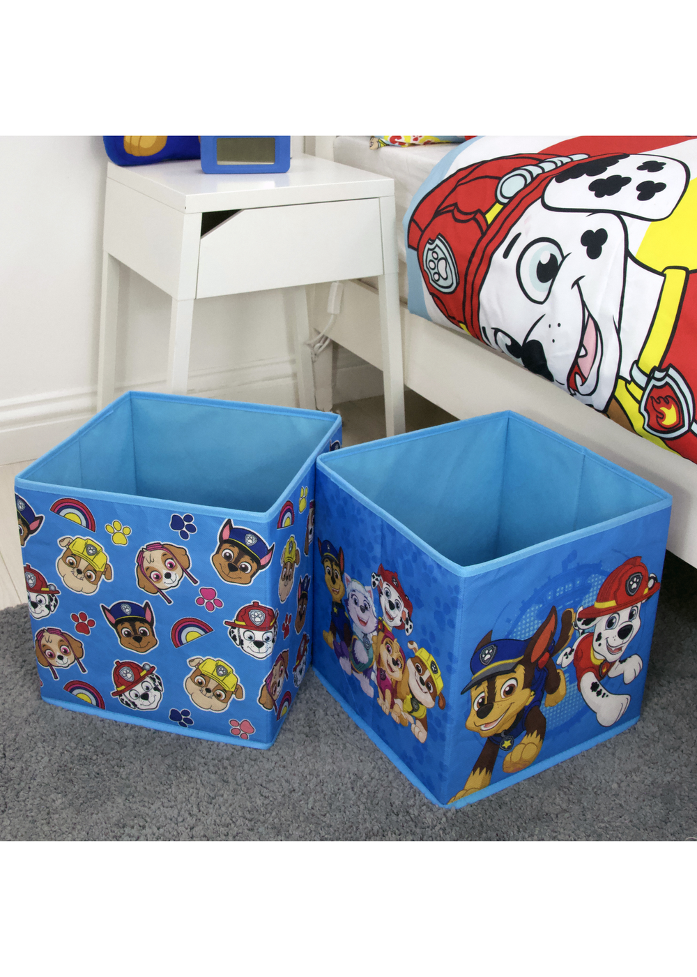 Paw Patrol Tower 2 Pack Storage Box (30cm x 30cm) - One Size Image 2
