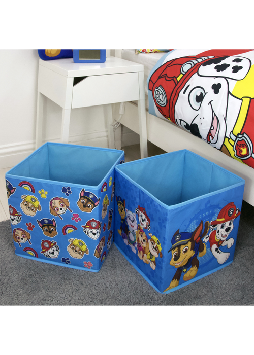 Paw Patrol Tower 2 Pack Storage Box (30cm x 30cm) - One Size Image 2