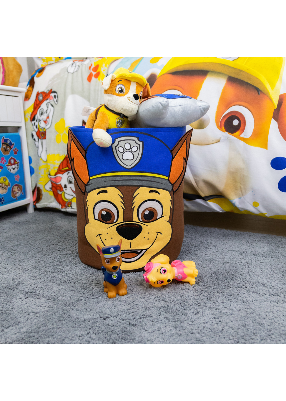 Paw Patrol Head Storage Tub (38cm x 31cm) - One Size Image 2