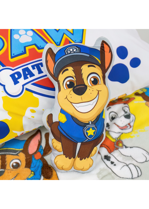 Paw Patrol Grin Shaped Cushion (40cm x 25cm) - One Size Image 1