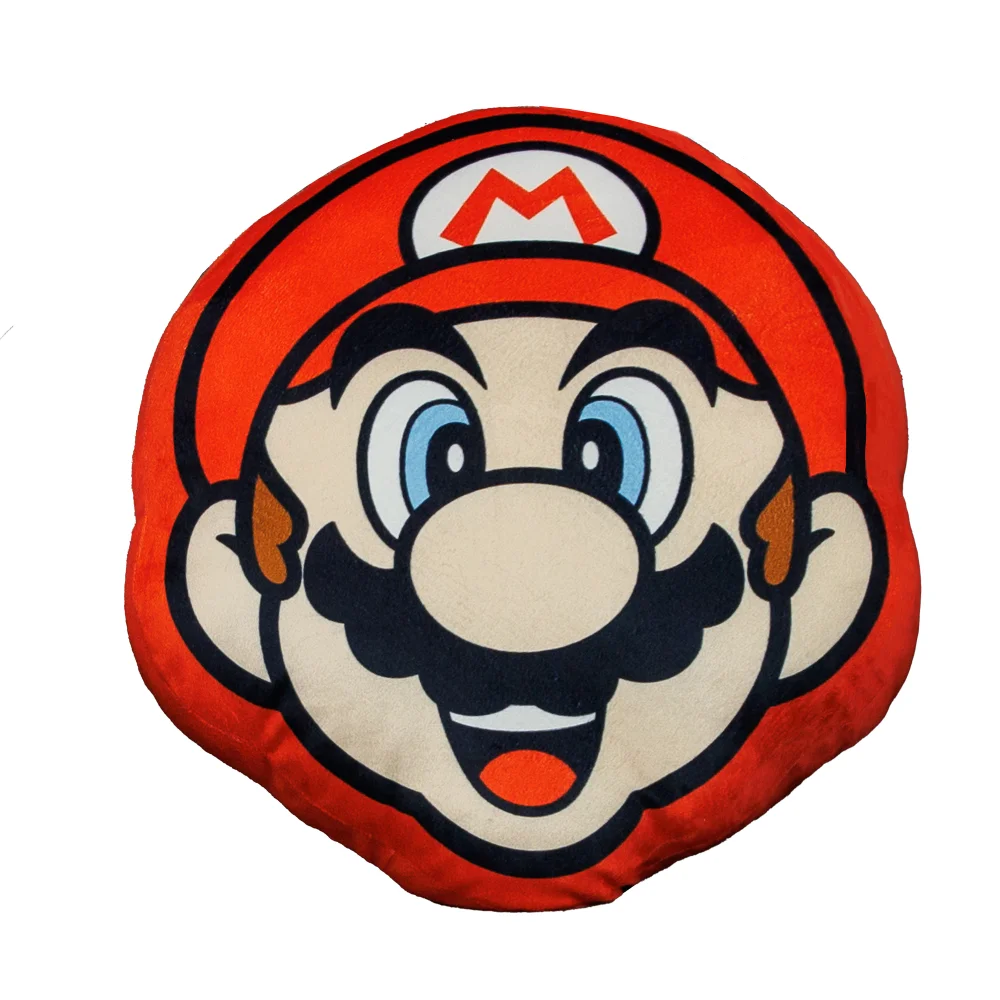 Super Mario Stack Shaped Cushion (40cm x 40cm) - One Size Image 3