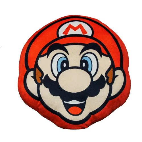 Super Mario Stack Shaped Cushion (40cm x 40cm) - One Size Image 3