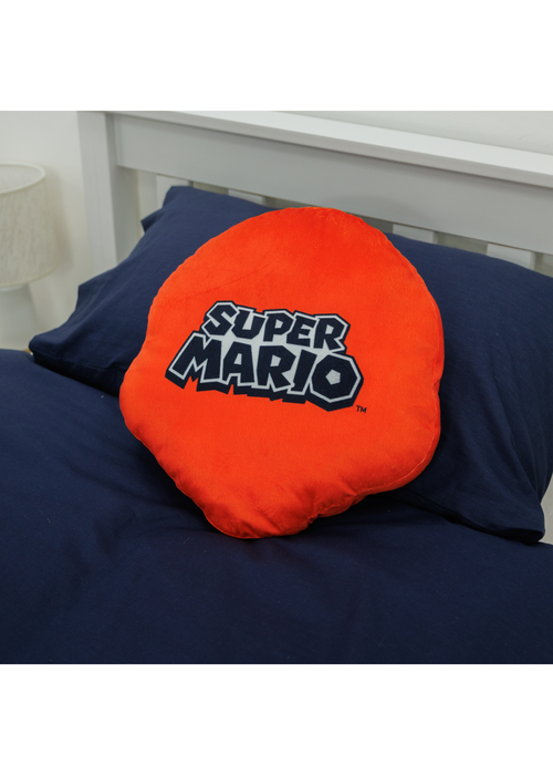 Super Mario Stack Shaped Cushion (40cm x 40cm) - One Size Image 2