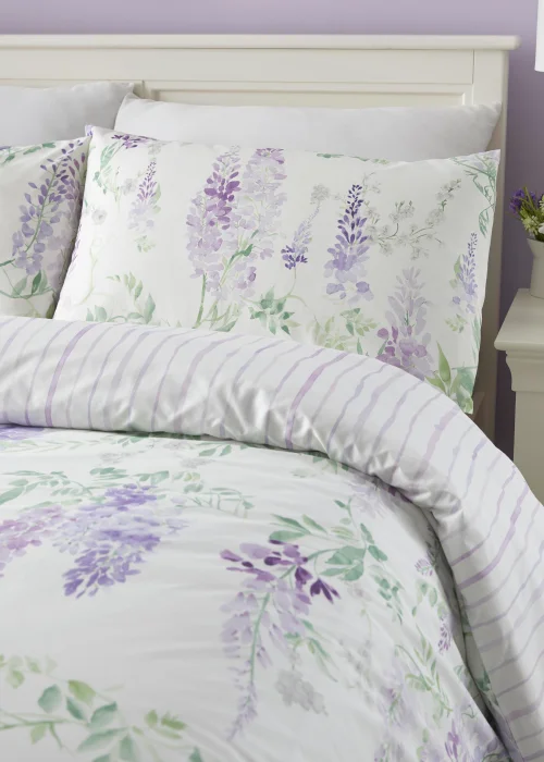 Dreams & Drapes Wisteria Duvet Set - Single Image 2