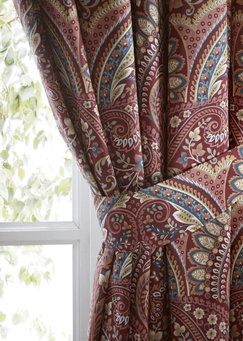 Dreams & Drapes Palais Multi Pencil Pleat Curtains With Tie-Backs - 66W X 72D (168x183cm) Image 2