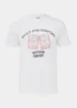 White Southern Comfort Print T-Shirt - S Image 5