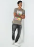 Charcoal Tetris T-Shirt - Small Image 4