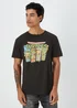 Mens Black Teenage Mutant Ninja Turtles Print T-Shirt - S Image 1
