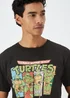 Mens Black Teenage Mutant Ninja Turtles Print T-Shirt - S Image 3