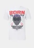 White Top Gun Print T-Shirt - Small Image 5