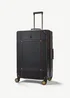 Rock Luggage Black Vintage Suitcase - Cabin Image 2