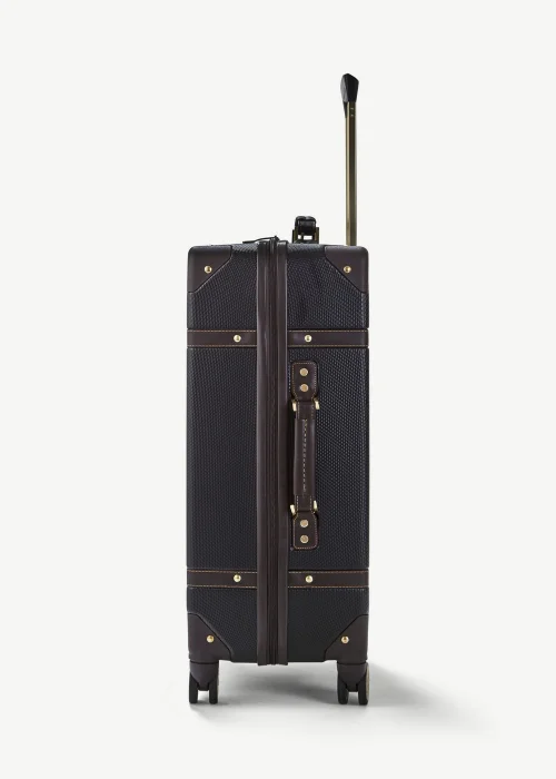 Rock Luggage Black Vintage Suitcase - Cabin Image 3