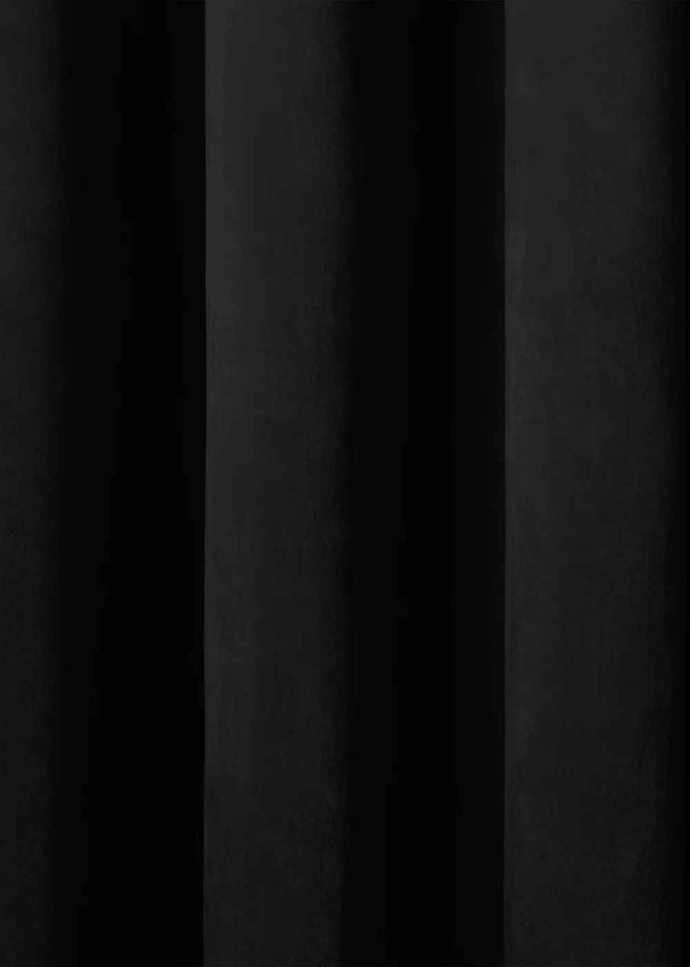 Laurence Llewelyn-Bowen Montrose Velvet Blackout Black Eyelet Curtains - 46W X 54D (116x137cm) Image 3
