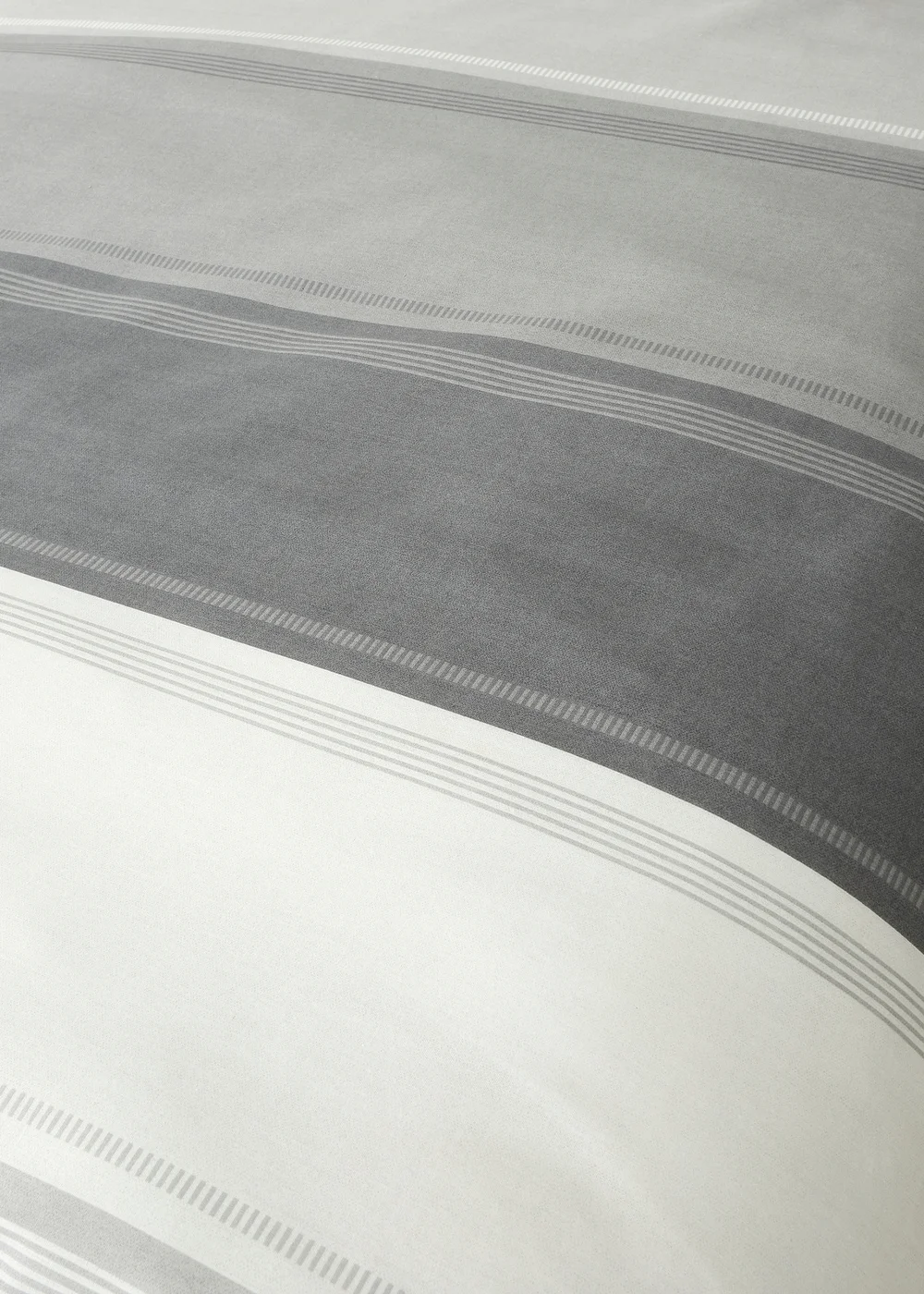 Fusion Betley Grey Duvet Cover Set - Single Image 3