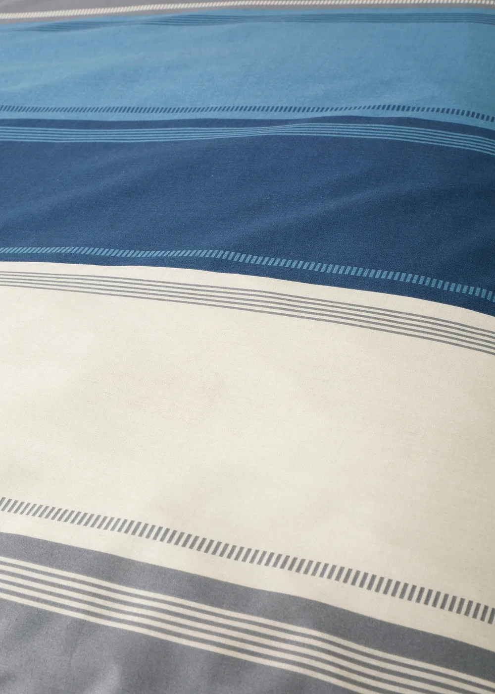 Fusion Betley Blue Duvet Cover Set - Single Image 3