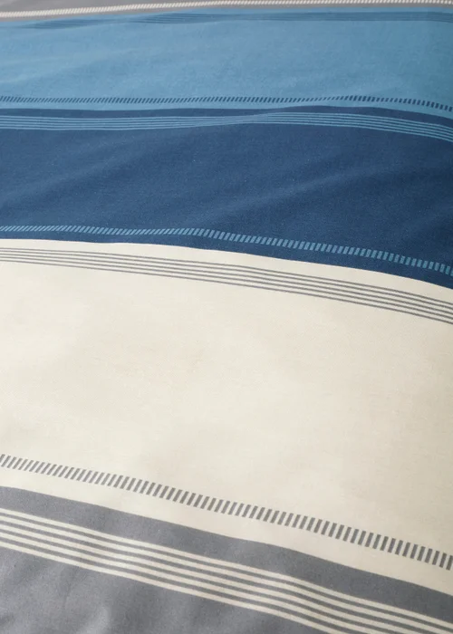 Fusion Betley Blue Duvet Cover Set - Single Image 3