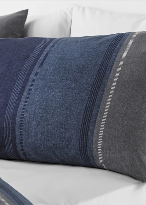 Fusion Betley Blue Duvet Cover Set - Single Image 4