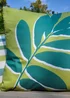 Fusion Leaf Print Filled Cushion - 43W X 43D Image 1