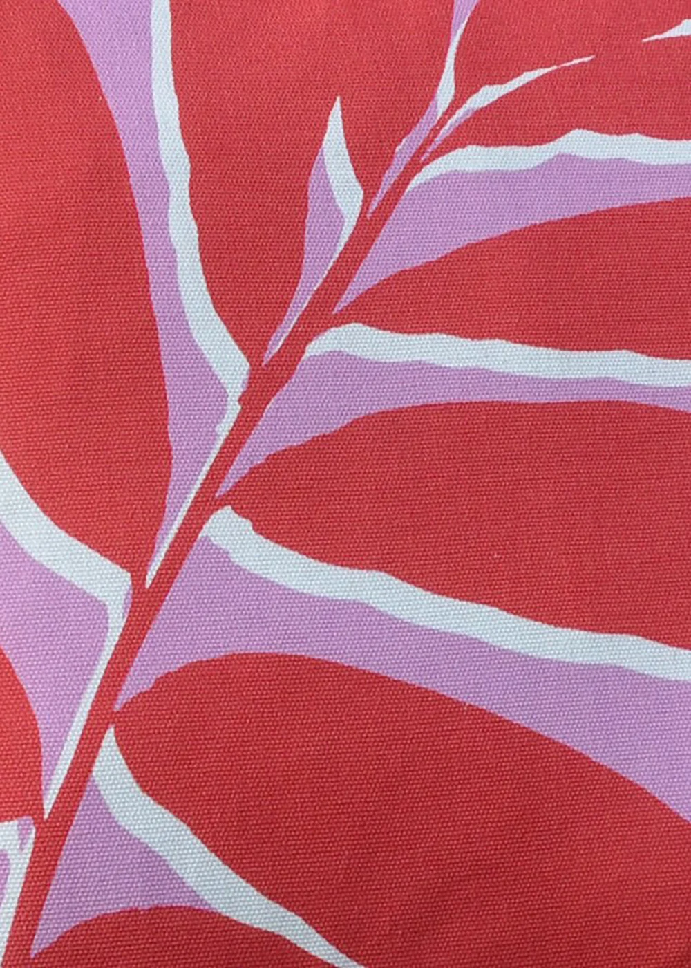 Fusion Leaf Print Filled Cushion - 43W X 43D Image 3