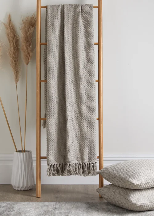 Drift Home Hayden Cream Throw - 130 x 180cm Image 1