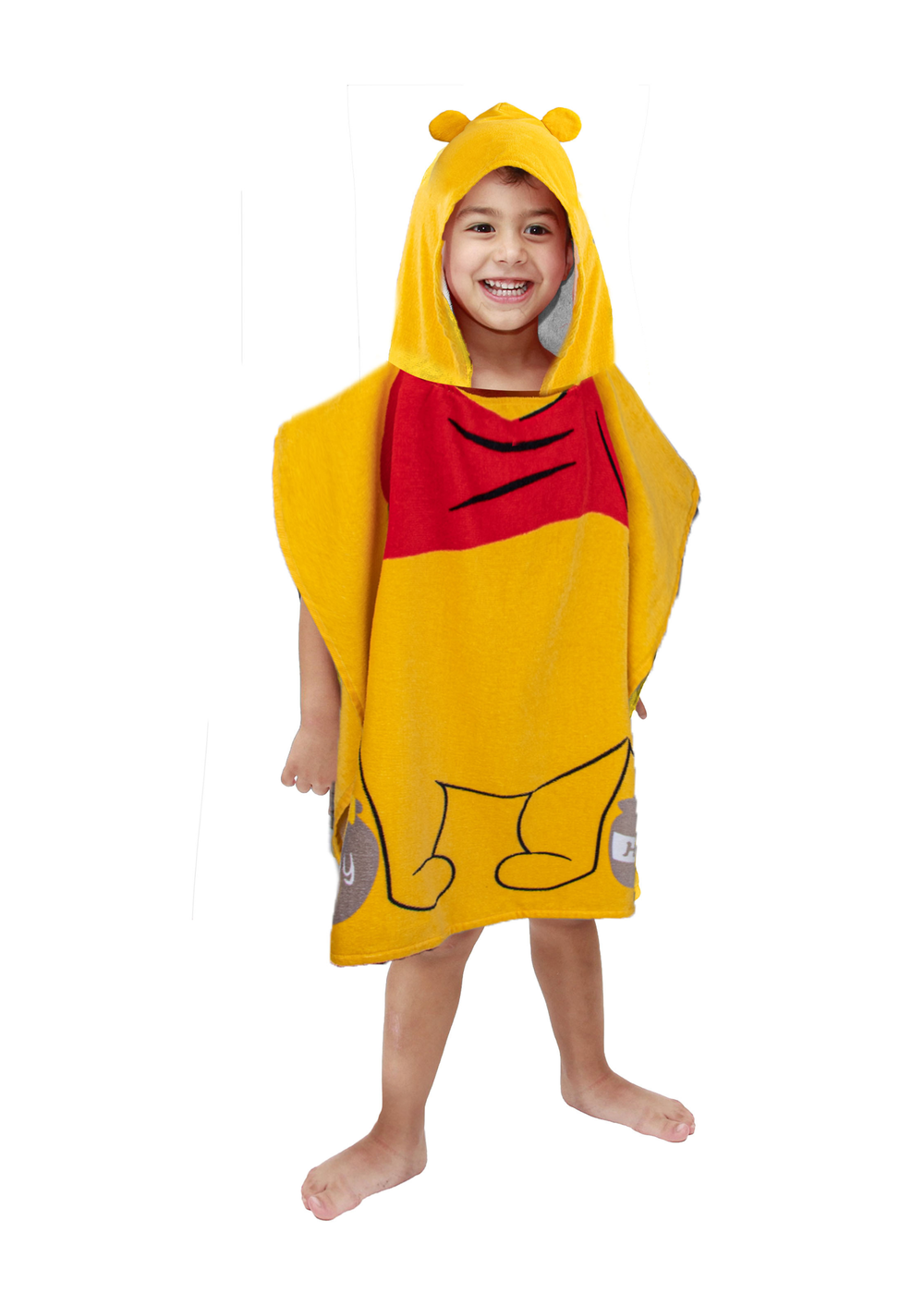 Disney Winnie The Pooh Towel Poncho - One Size Image 2