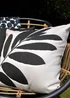 Fusion Leaf Print Filled Cushion - 43W X 43D Image 1