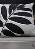 Fusion Leaf Print Filled Cushion - 43W X 43D Image 2