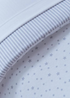 Clair de Lune Grey Stars & Stripes Cot Bed Quilt & Bumper Bedding Set - One Size Image 3