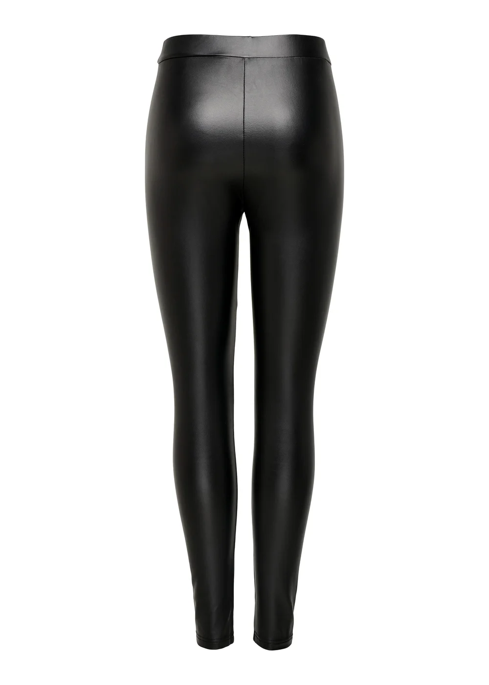 JDY Stine Black PU Leggings - 8 Image 6