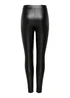 JDY Stine Black PU Leggings - 8 Image 6