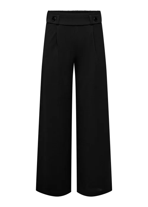 JDY Geggo Black Button Trousers - 8 Image 5