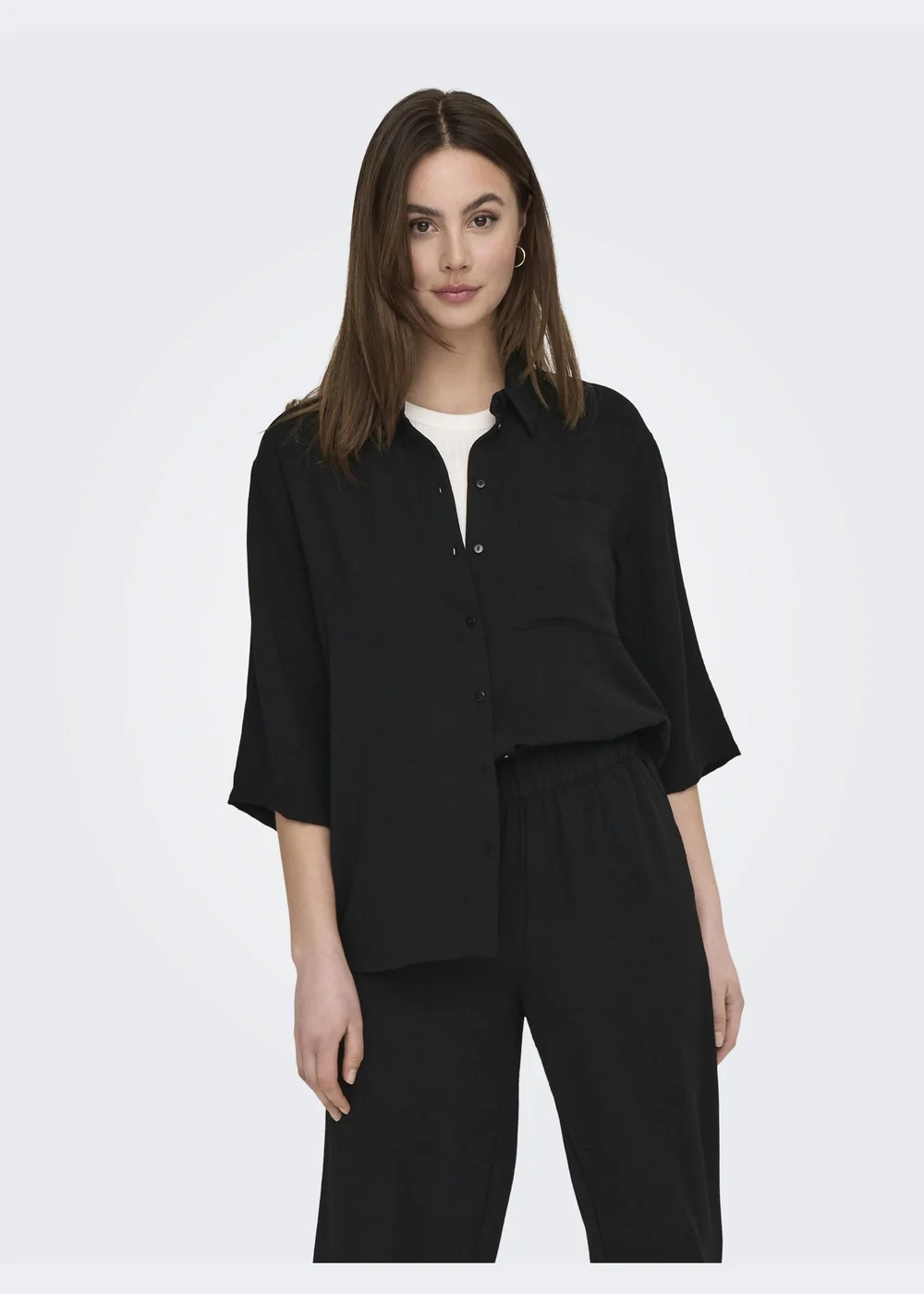 JDY Diya Black Shirt - 8 Image 1