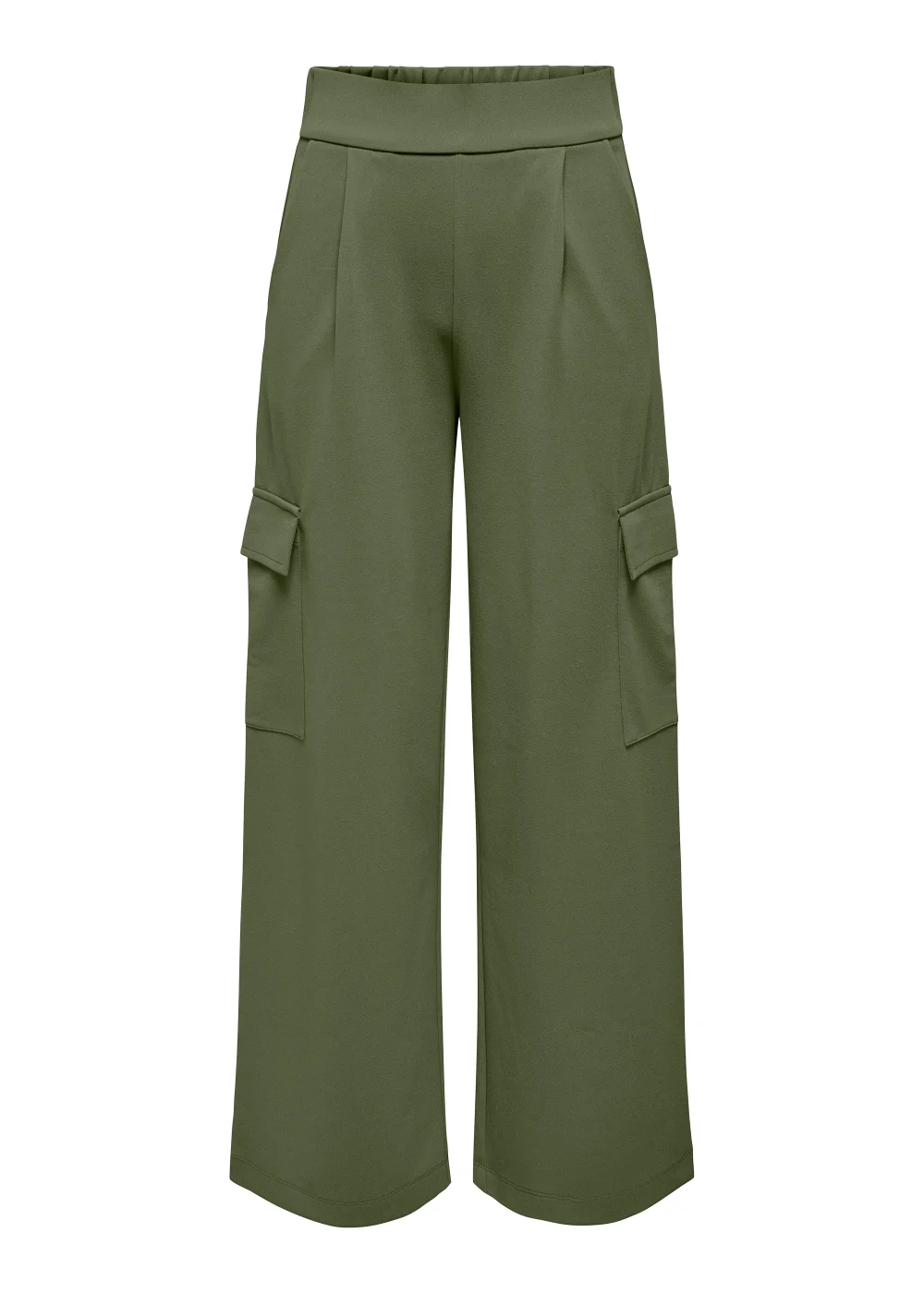 JDY Geggo Green Trousers - Size 8 Image 1