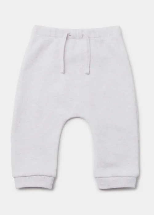 Baby Ecru Waffle Joggers (Newborn-23mths) - 9-12 months Image 1