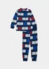 Kids Navy England Football Club Pyjama Set (4-12yrs) - Age 4 Years Image 1