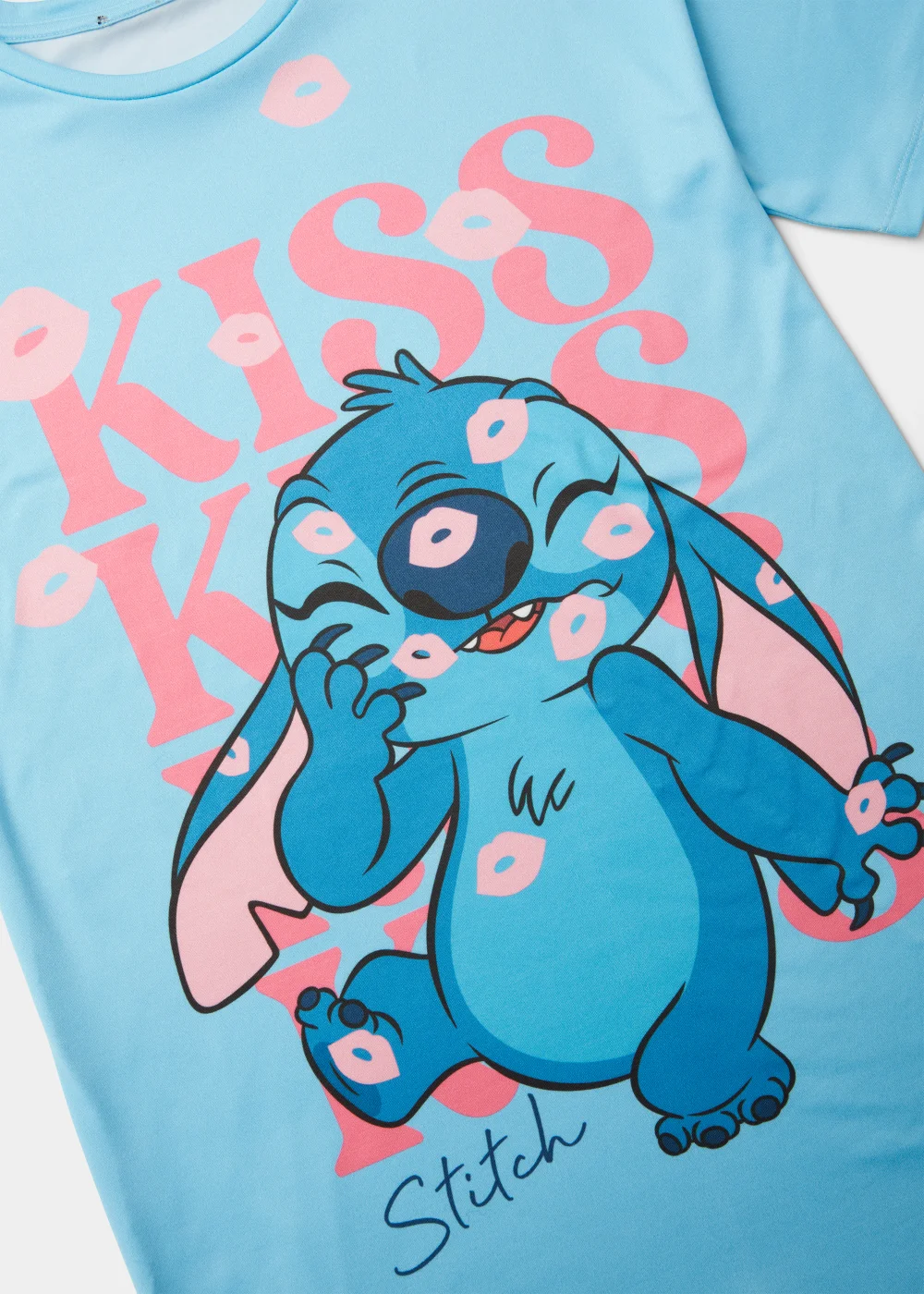 Kids Blue Disney Stitch Nightie (3-9yrs) - Age 3 Years Image 2