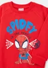 Kids Red Spider-Man Sweatshirt (18mths-6yrs) - 1.5-2 Yrs Image 2