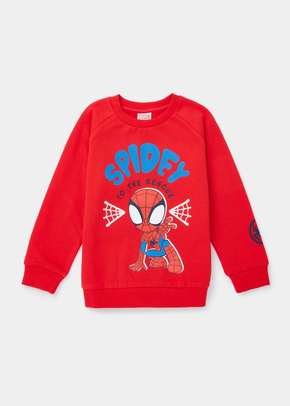 Kids Red Spider-Man Sweatshirt (18mths-6yrs) - 1.5-2 Yrs Image 1