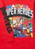 Kids Red Marvel Hero Hoodie (5-12yrs) - 5 Yrs Image 2